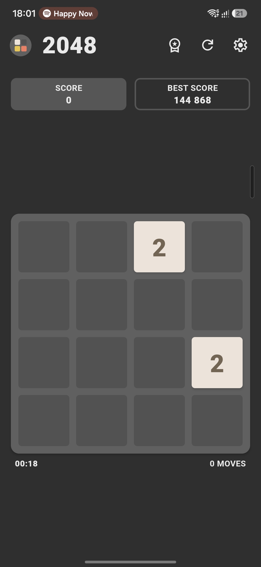 high score 144,868 points
